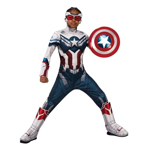 Rubie'S Costume Capitan America Faw Deluxe, The Falcon And Winter Soldier, Per Bambino (702512-S)