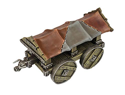 War World Gaming Medieval Siege (Assedio Medievale) Ariete Da Sfondamento - 28Mm Fantasy Wargame Terreno Modello Diorama
