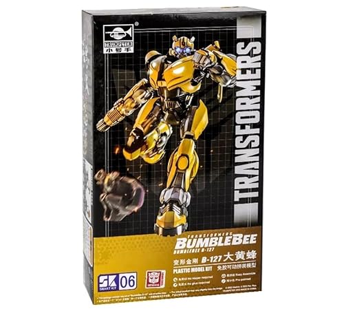 Hobbyboss Trumpeter 03117 Bumblebee B-127 Sk06 Smart Kit - Action Figure Robot Da Collezione, Kit Modellismo Da Costruire Pre-Colorato
