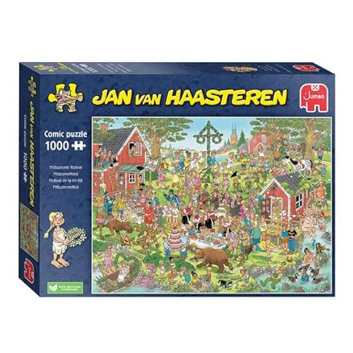 Jan Van Haasteren Puzzle - Festival Di Mezza Estate, 1000 Pezzi.