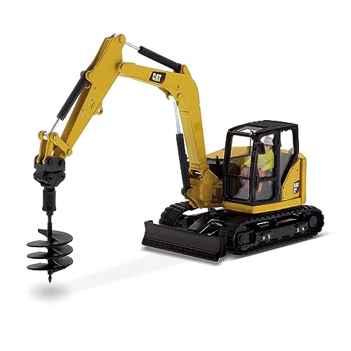 Diecast Masters Cat 308 Cr Mini Hydraulic Excavator