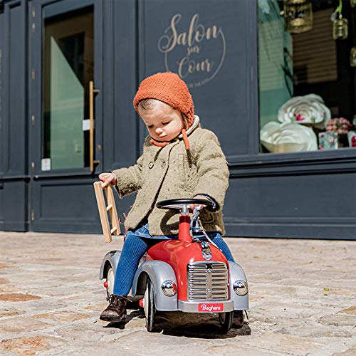 Baghera Speedster Camion Dei Pompieri | Macchina Cavalcabile Camion Dei Pompieri Per Bambini Da 1 Anno D'Età | Macchina A Spinta Per I Primi Passi Dei