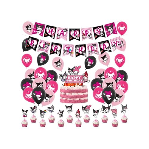 Decorazioni Compleanno Kuromi Palloncini Kuromi Compleanno Palloncino Decorazioni Kuromi Festa Compleanno Kuromi Decorazioni Torta Kuromi Striscioni B
