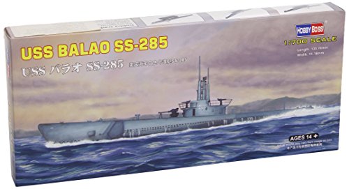 Hobby Boss - Modellino Di Sommergibile Uss Balao Ss-285 In Scala 1:700
