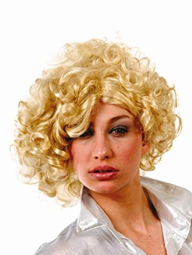Guirca- Parrucca Riccia Marilyn Monroe, Colore Bionda, 4758