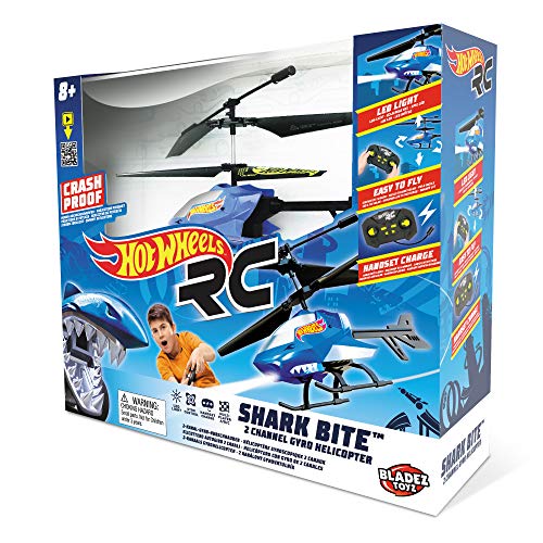 Mondo Motors - Hot Wheels Tiger Shark Helicopter Per Bambini - 63576