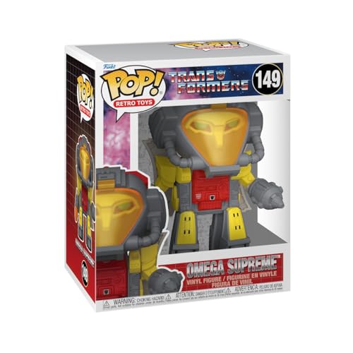 Funko Pop! Super: Transformers - Omega Supreme - Transformers Classic - Figura In Vinile Da Collezione - Idea Regalo - Merchandising Ufficiale - Gioca