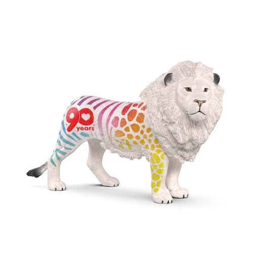 Schleich 72264 Leone Edizione 90 Anni, Da 5 Anni, Collectors - Figura, 4 X 12 X 7 Cm