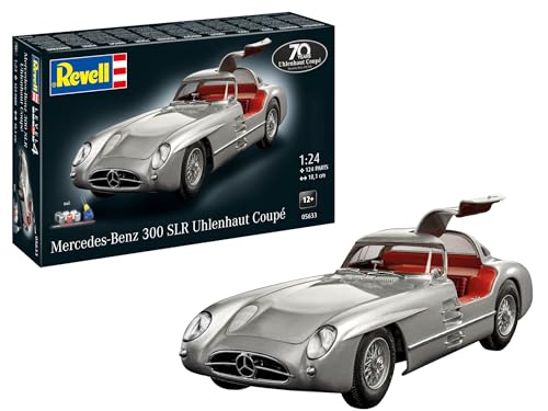 Revell Mercedes-Benz 300 Slr 70Th Anniversary 05633 - Modellino In Plastica Non Costruita In Scala 1:24, Con Accessori