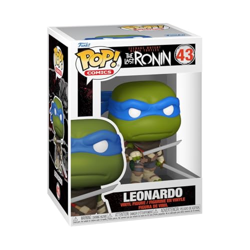 Funko Pop! Comics: Teenage Mutant Ninja Turtles (Tmnt) Lr - Leonardo - Tmnt Comics - Figura In Vinile Da Collezione - Idea Regalo - Merchandising Uff