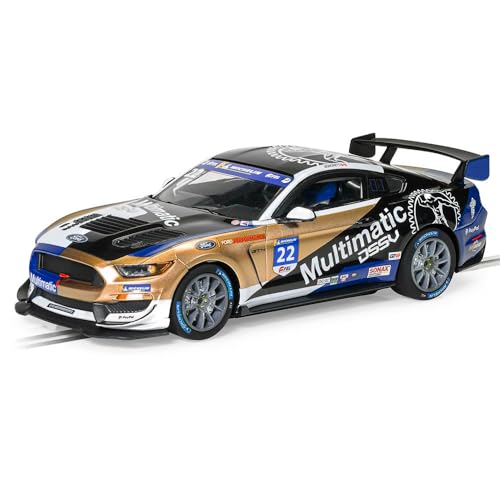 Scalextric Prototipo C4403 Ford Mustang Gt4, Canadian Gt 2021, Multimatic Motorsport Cars, Campionato Mondiale Di Sport/Endurance
