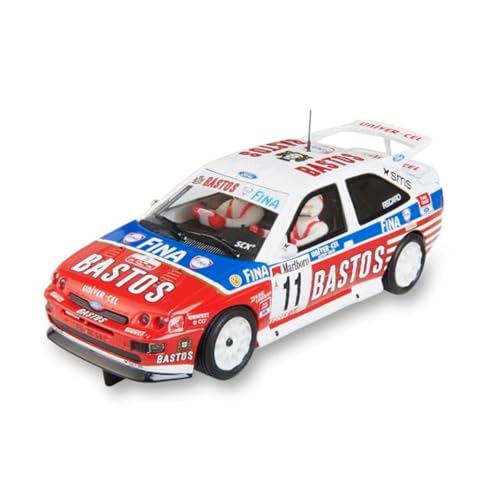 Scalextric - Veicolo Da Corsa Advance - Auto Slot Scala 1:32 (Ford Escort Cosworth - Rally Ypres '95)