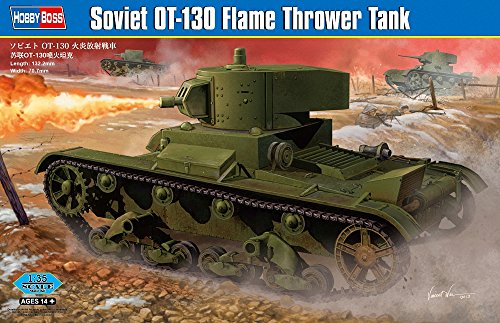 Hobbyboss 1:35 -Modellino Carro Armato Infantry Tank Mod.1938 Soviet Ot-130 Flame Thrower Tank