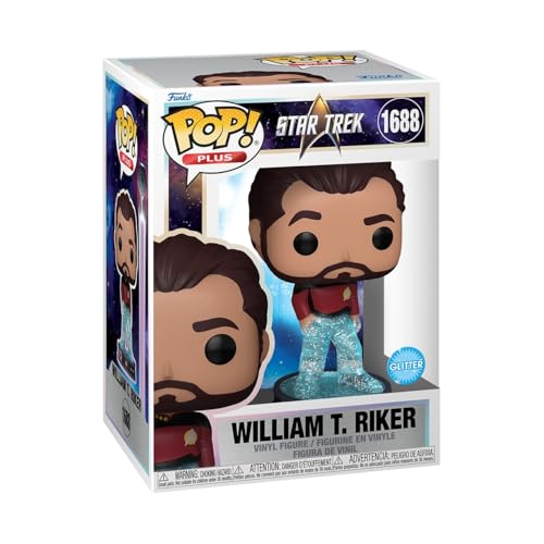 Funko Pop! Plus: St Transporter - William T. Riker - Star Trek Generations - Figura In Vinile Da Collezione - Idea Regalo - Merchandising Ufficiale -