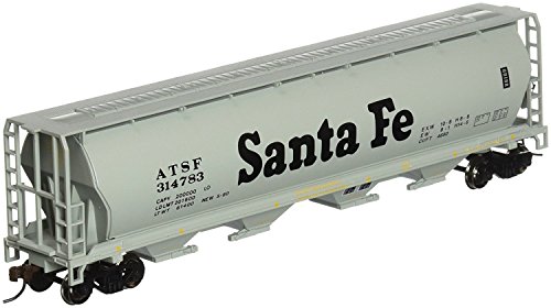 Bachmann Trains Santa Fe 4 Bay Cylindrical Grain Hopper