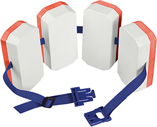 Bema 18009 - Aiuto Per Imparare A Nuotare, Con 4 Corpi Galleggianti, Schiuma E Cinghia In Nylon Regolabile, 115 X 15 Cm