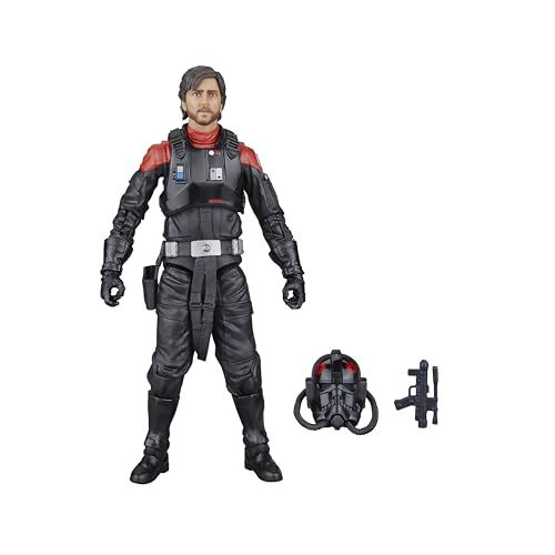 Hasbrostar Wars The Black Series, Cassian Andor (Pilota Collaudatore Sienar), Action Figure Collezionabile Premium Ispirata Alla Serie "Star Wars: And