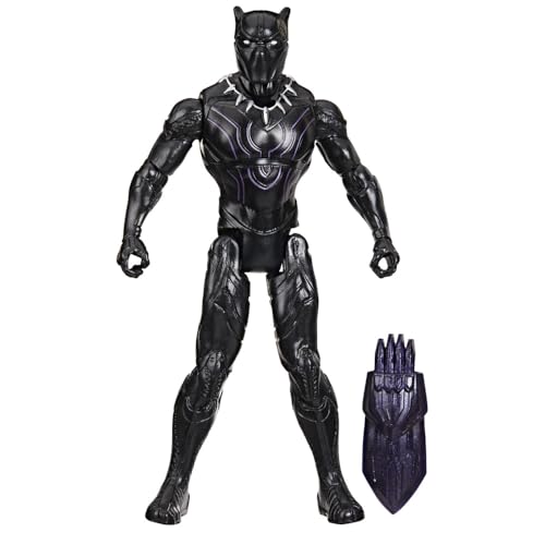 Hasbro Marvel Avengers, Venomversus Epic World Of Action, Action Figure Di Black Panther Anti-Venom