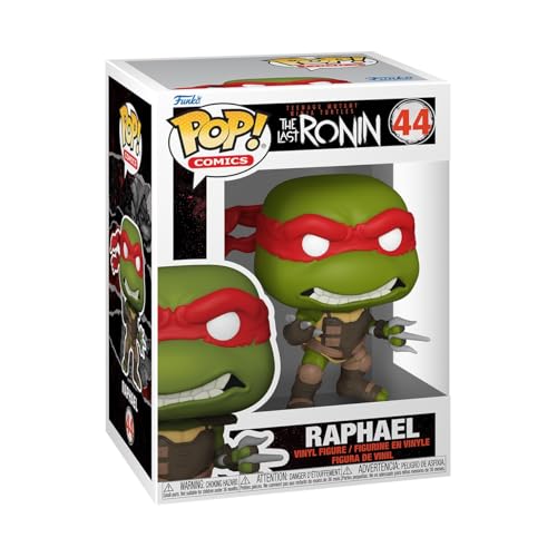 Funko Pop! Comics: Teenage Mutant Ninja Turtles (Tmnt) Lr - Raphael - Tmnt Comics - Figura In Vinile Da Collezione - Idea Regalo - Merchandising Uffi