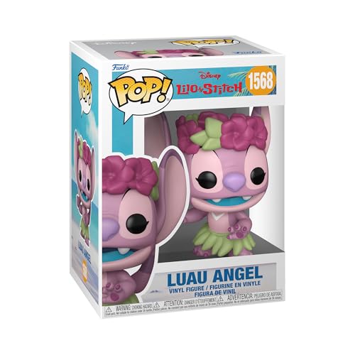 Funko Pop! Disney: L&S - Luau Angel - Lilo And Stitch - Figura In Vinile Da Collezione - Idea Regalo - Merchandising Ufficiale - Giocattoli Per Bambin