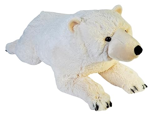 Wild Republic Animale, Cuddlekins Jumbo Orso Polare, Colore, 30 Inches, 19554