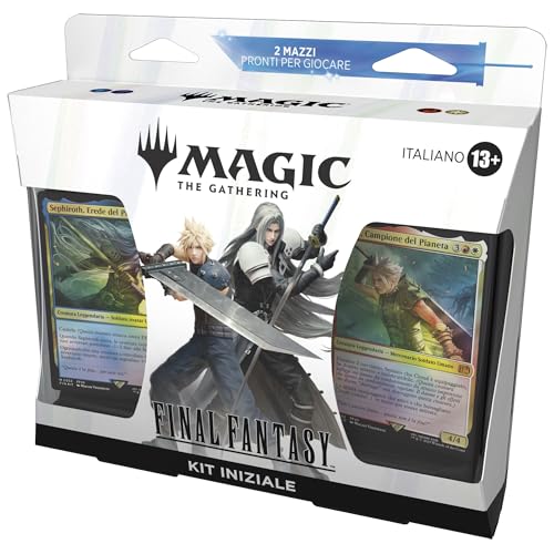 Kit Iniziale Di Magic: The Gathering - Final Fantasy - Muovi I Primi Passi In Magic Con I 2 Mazzi Pronto All’Uso (Versione Italiana)