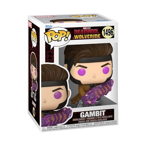 Funko Pop! Marvel: Deadpool & Wolverine - Gambit - Figura In Vinile Da Collezione - Idea Regalo - Merchandising Ufficiale - Giocattoli Per Bambini E A