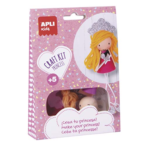 Apli Kids- Ballerina Crea La Tua Bambola Principessa, Colore Vario, Variabile, 14083
