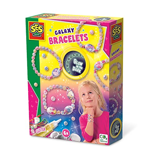 Ses Creative Braccialetti Fosforescenti - Galassia