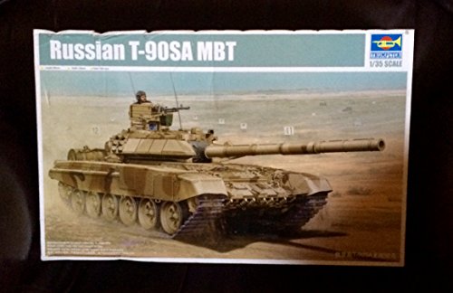 Modellino Carro Armato Rusian T-90C-Mbt Saldato Torretta Scala 1:35