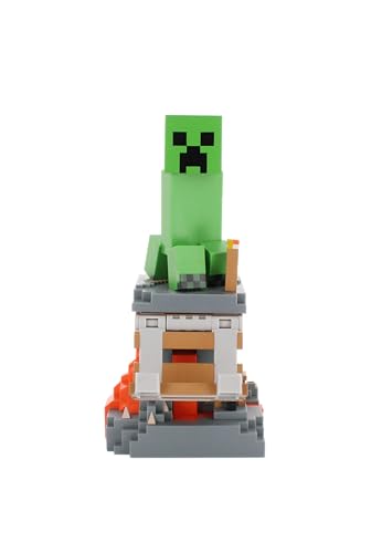 Cable Guys - Supporto Per Accessori Da Gioco E Supporto Per Telefono Di Minecraft Creeper, Per La Maggior Parte Dei Controller (Xbox, Play Station, Ni