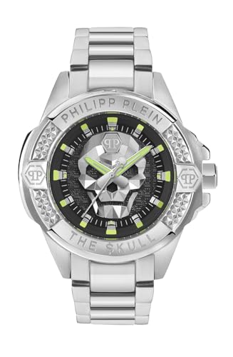 Philipp Plein Orologio Analogico Al Quarzo Da Uomo Con Cinturino In Acciaio Inossidabile Pwaaa2725