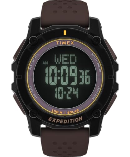 Timex Orologio Digitale Al Quarzo Da Uomo Con Cinturino In Silicone Tw4B33800