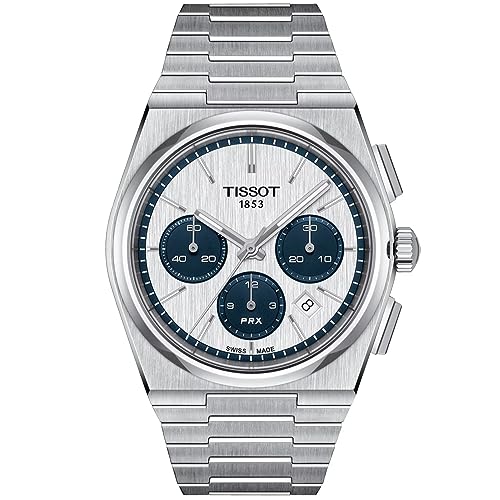 Tissot Montre Prx Automatic Chronograhe Fond Blanc