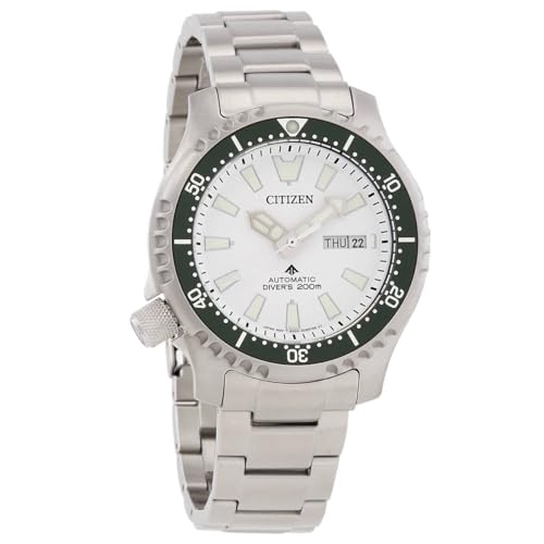 Citizen Promaster Ny0168-64A - Orologio Automatico Da Uomo Con Quadrante Bianco