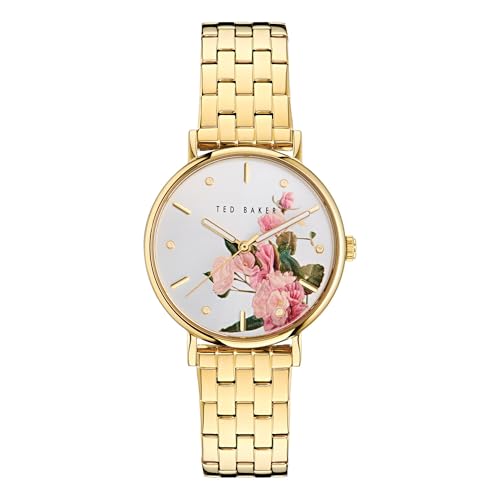 Ted Baker Bkpphf309 - Orologio Da Polso Da Donna, Argento, Bkpphf309