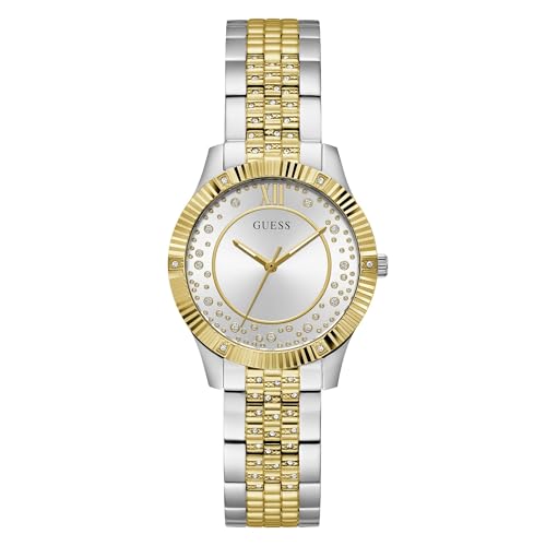 Guess Watches Ladies Starstruck Orologio Donna Analogico Al Quarzo Con Cinturino In Acciaio Inox Gw0765L1