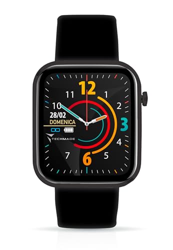 Smartwatch Tm-Hava-Fbk Con Cardio - Full Black