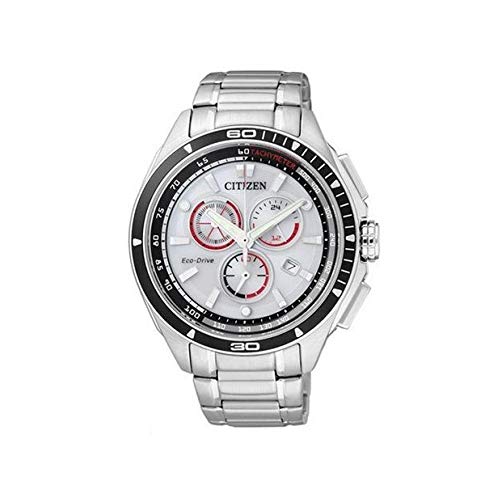 Citizen At0956-50A - Orologio, Cinturino In Acciaio Inox, Colore: Argento
