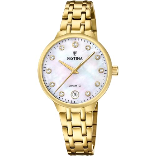 Festina Montre Femme Mademoiselle Acier Doré
