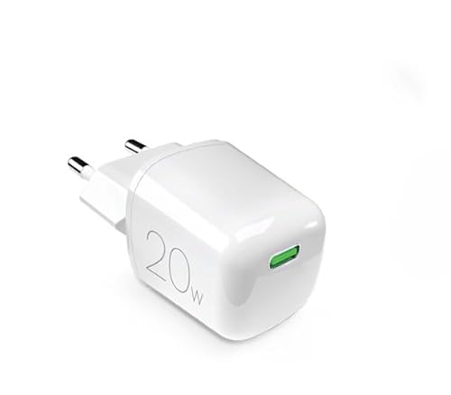 Sbs Puro Wall Charger Gan 20W 1X Usb-C, Bianco
