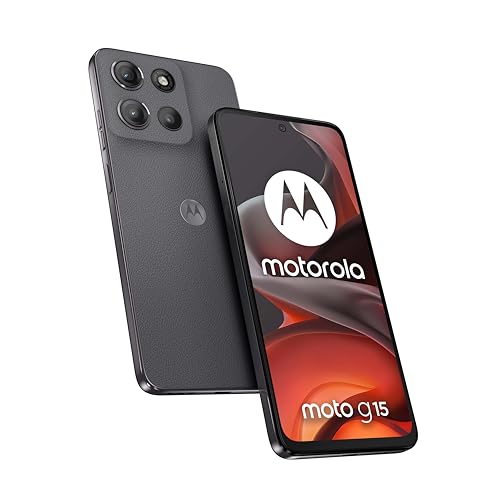 Motorola Moto G15 (8/512Gb, Doppia Fotocamera 50+5Mp + Sensore Antisfarfallio, Display 6.72" Fhd+ 60Hz, Batteria 5200Mah, Mediatek Helio G81, Android