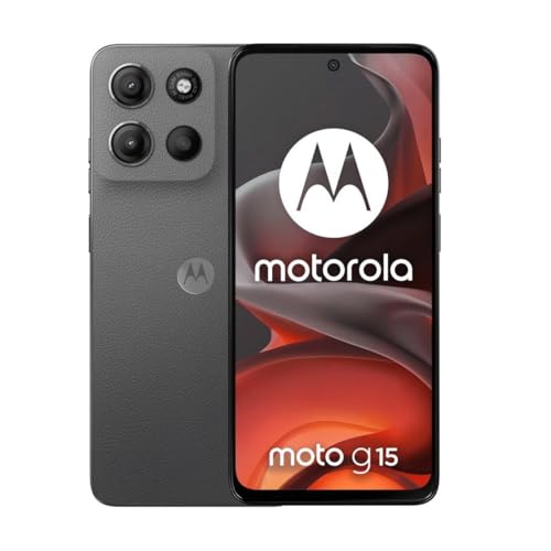 Motorola Moto G15 4G 4Gb-128Gb Gris (Gravity Grey) Dual Sim
