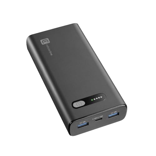 Cellularline - Fast Pd 20000 - Caricabatterie Portatile Veloce - Power Delivery 20000Mah -+144 Ore Di Carica - Porta Usb-C: Input 18W/Output: 20W Pd -