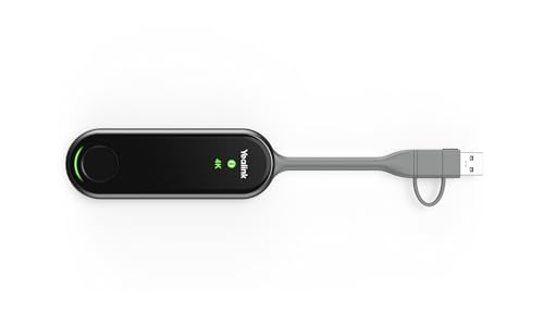 Yealink Pa20 Byod Content Sharing Pod, Usb Wireless Presentation Device, Black
