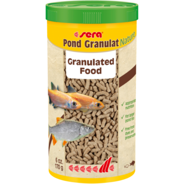 Sera pond granulat nature - 1000 ml - spedizione gratis 1° ordine + scegli lo sconto bzr5 / bzr20