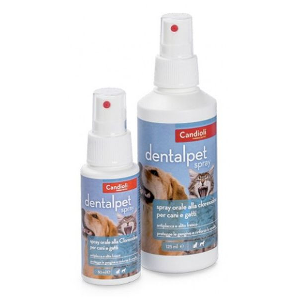 Candioli pharma dentalpet igiene orale - spray da 125 ml - spedizione gratis 1° ordine + scegli lo sconto bzr5 / bzr20