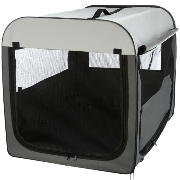 Trasportino kennel basic trixie - m-l - kennel cane - trasportino cane - spedizione gratis 1° ordine + scegli lo sconto bzr5 / bzr20