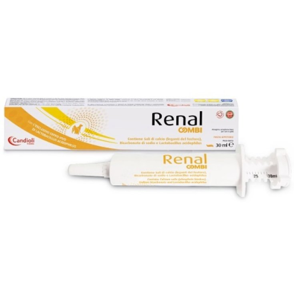 Candioli pharma renal combi supporto renale in pasta - 30 ml - spedizione gratis 1° ordine + scegli lo sconto bzr5 / bzr20
