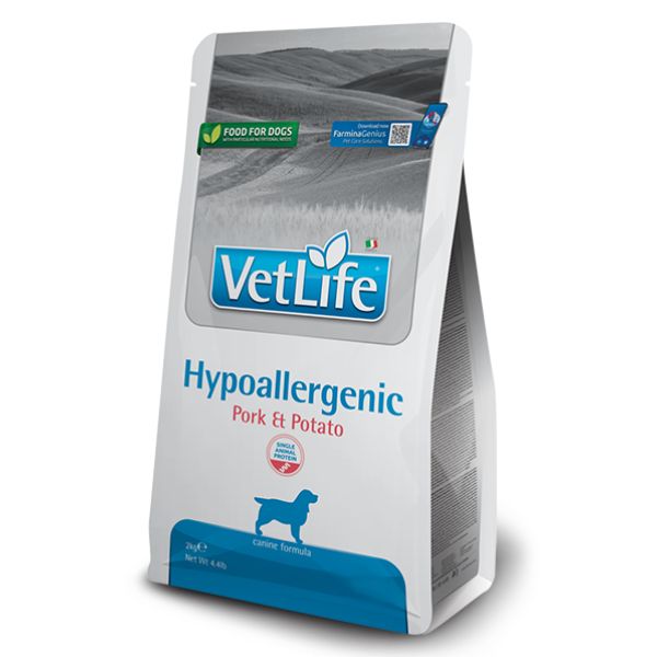 Farmina vet life canine hypoallergenic maiale & patate - 2 kg - spedizione gratis 1° ordine + scegli lo sconto bzr5 / bzr20